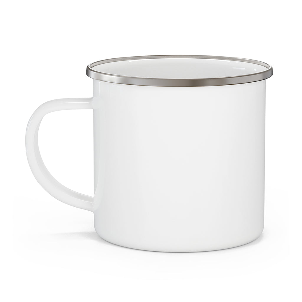 Pure Brew Coffee Enamel Camping Mug