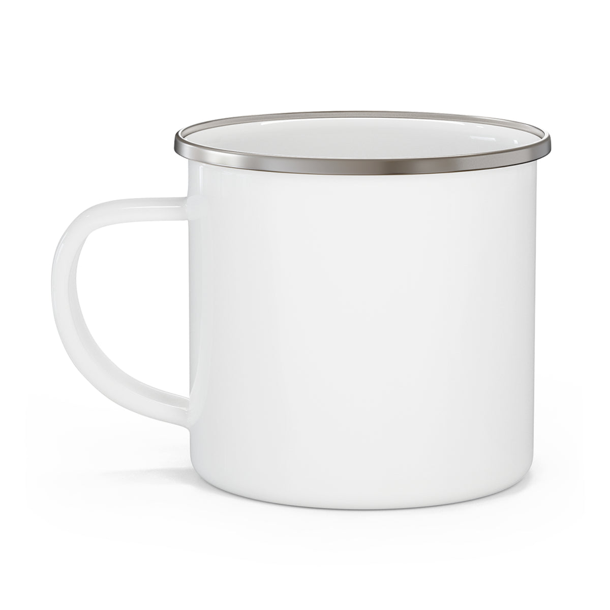 Pure Brew Coffee Enamel Camping Mug