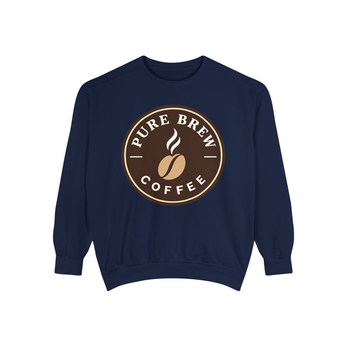 "Pure Brew Coffee" Logo Crewneck