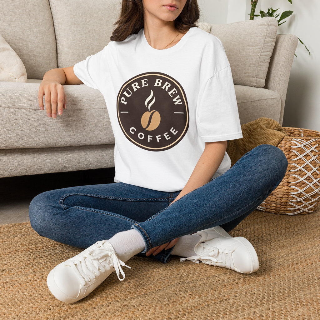 "Pure Brew Coffee" Logo Tee