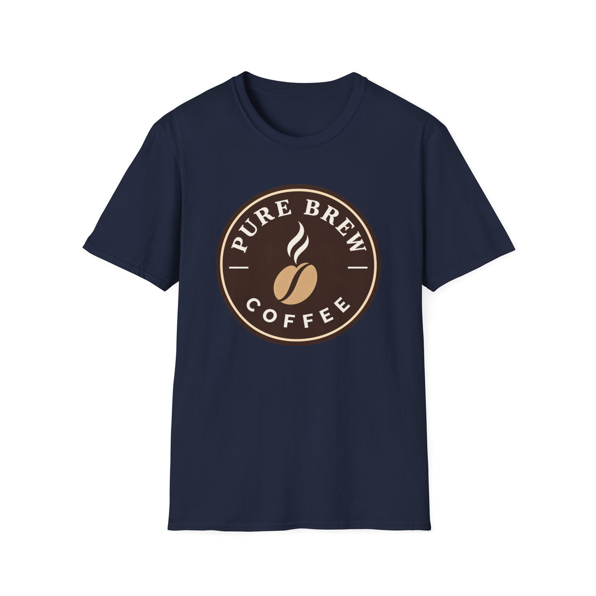 "Pure Brew Coffee" Logo Tee