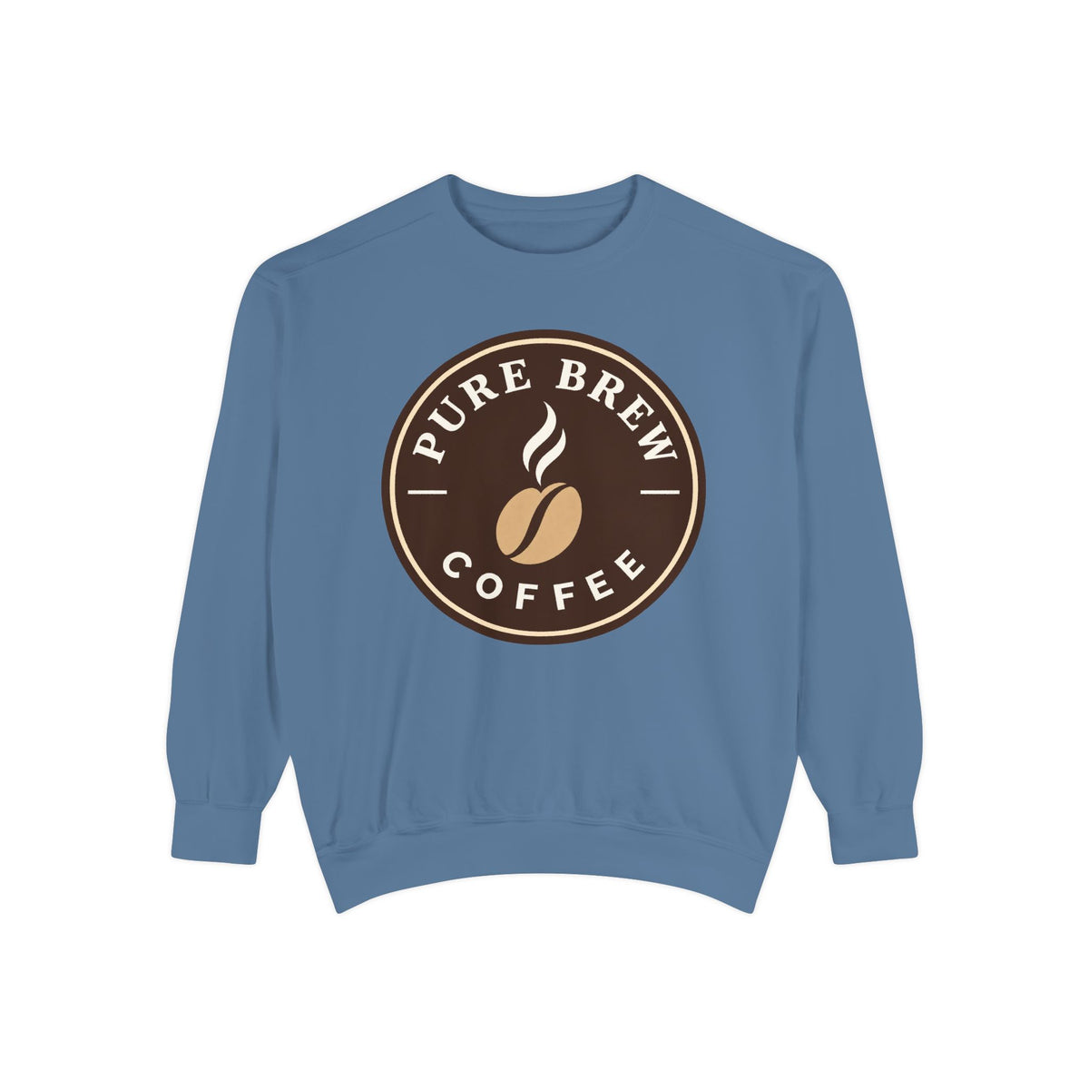 "Pure Brew Coffee" Logo Crewneck