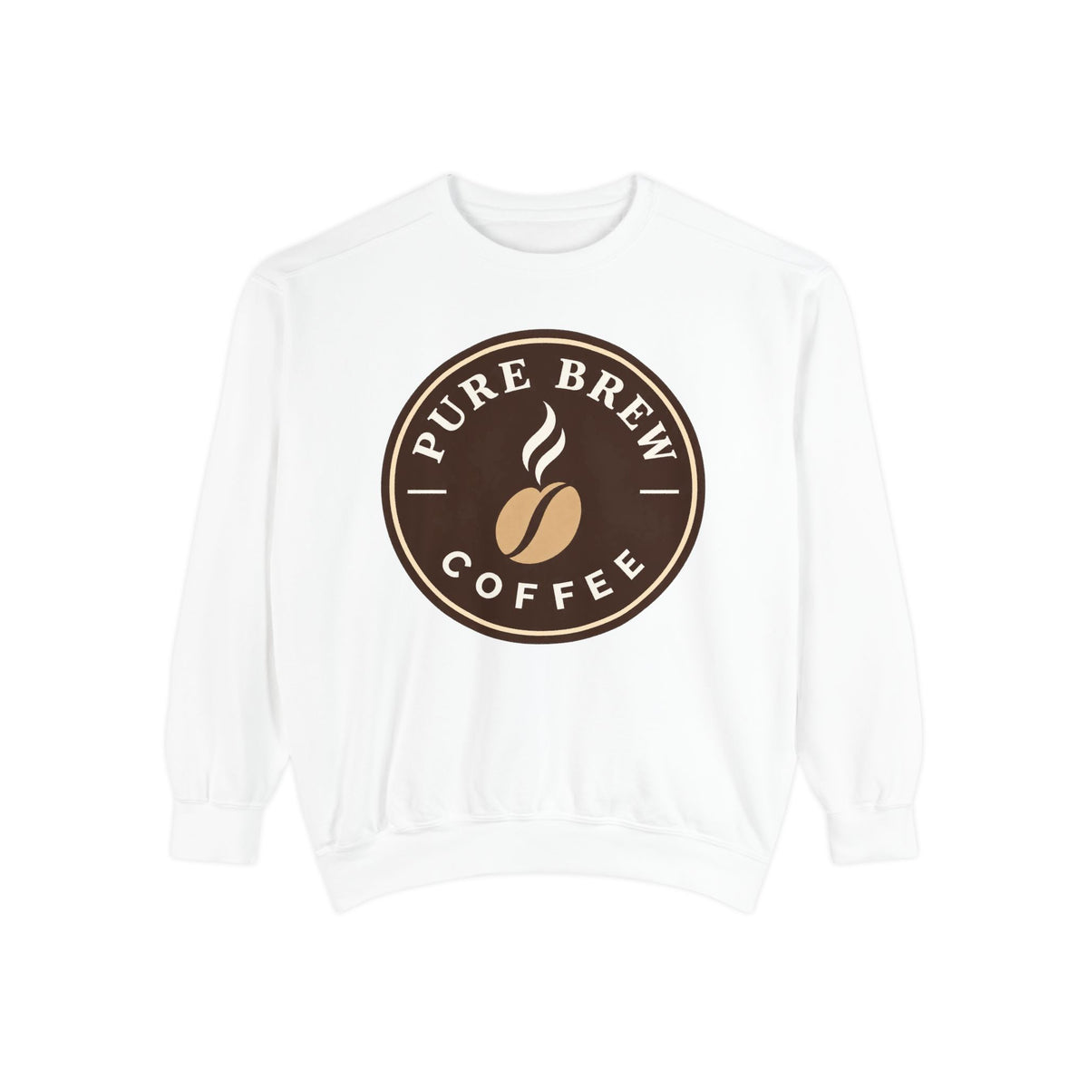 "Pure Brew Coffee" Logo Crewneck