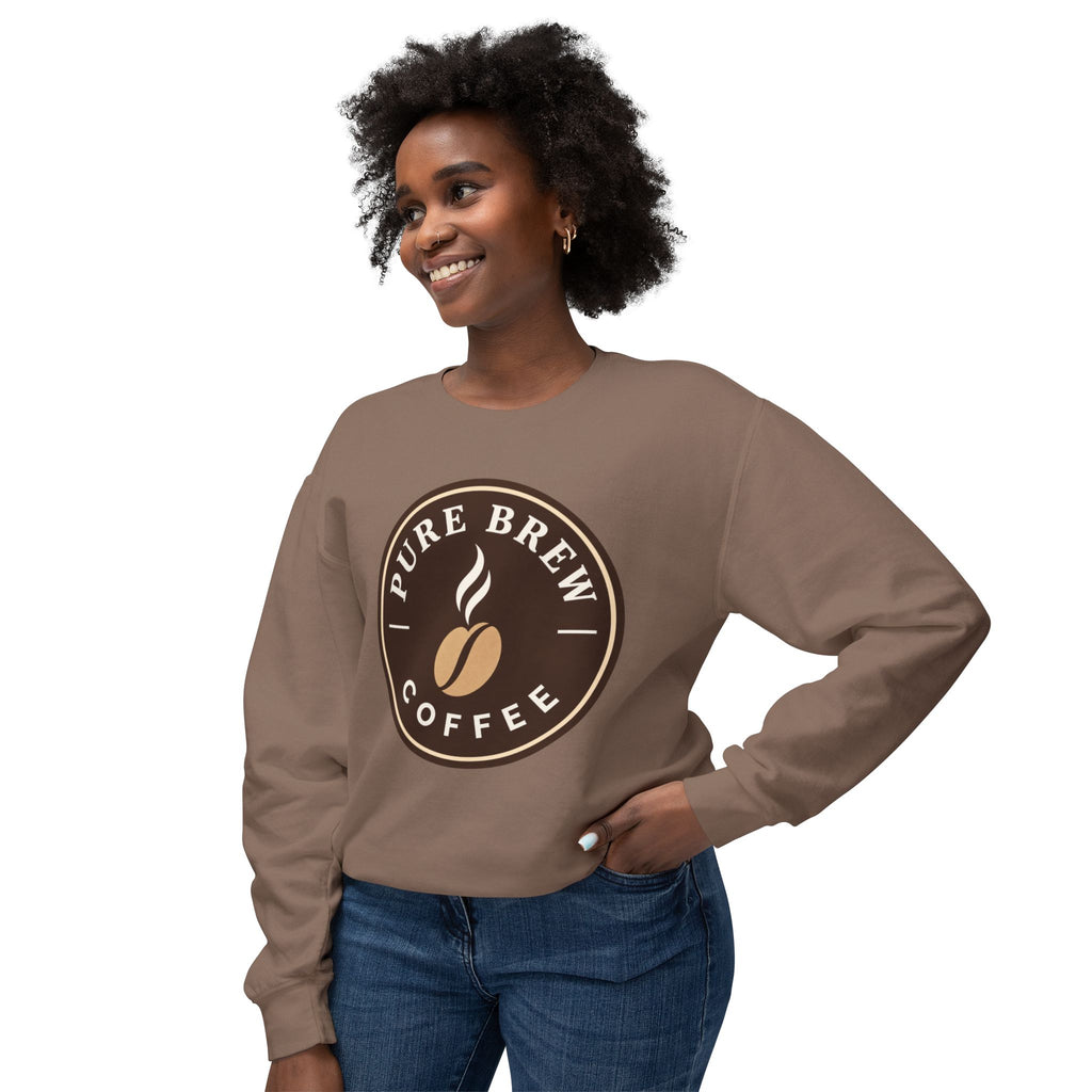"Pure Brew Coffee" Casual Pullover