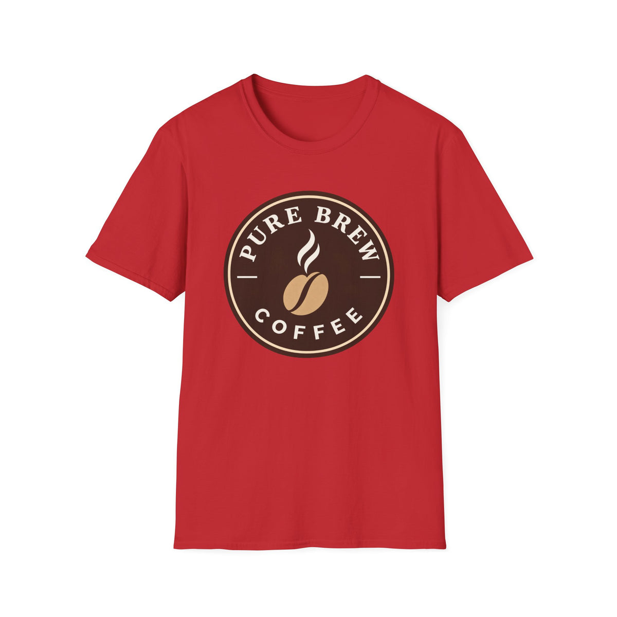 "Pure Brew Coffee" Logo Tee