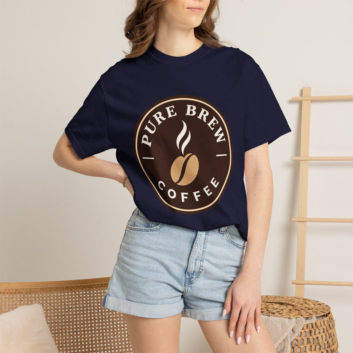 "Pure Brew Coffee" Graphic Tee