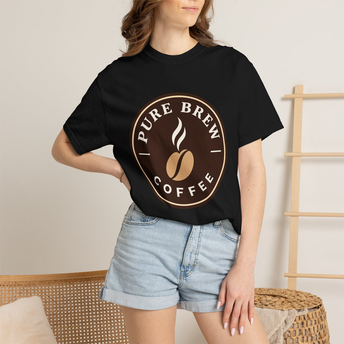 "Pure Brew Coffee" Graphic Tee