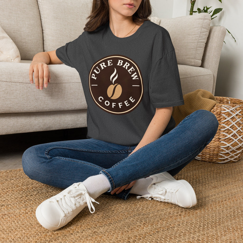 "Pure Brew Coffee" Logo Tee