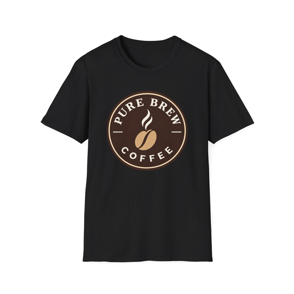"Pure Brew Coffee" Logo Tee