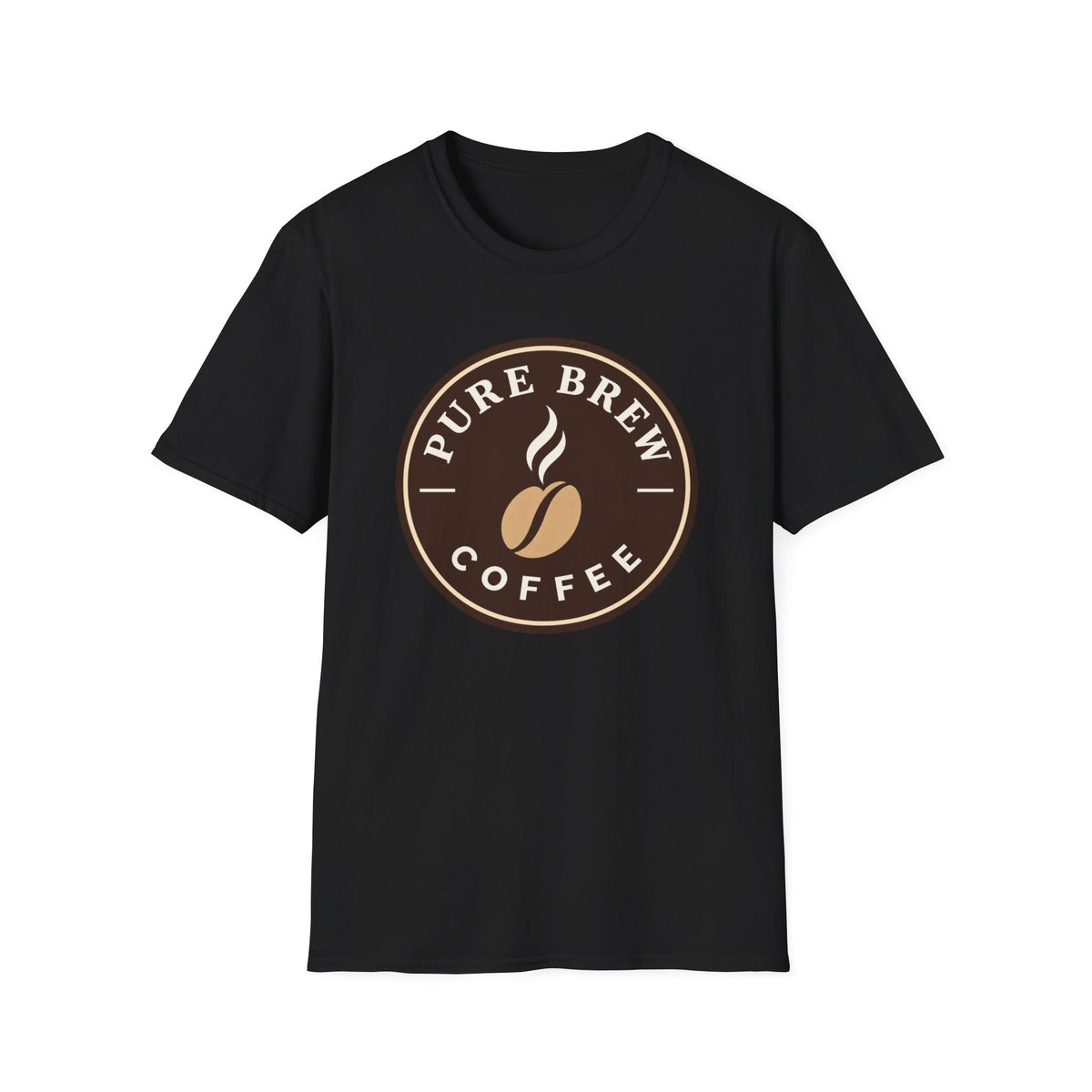 "Pure Brew Coffee" Logo Tee