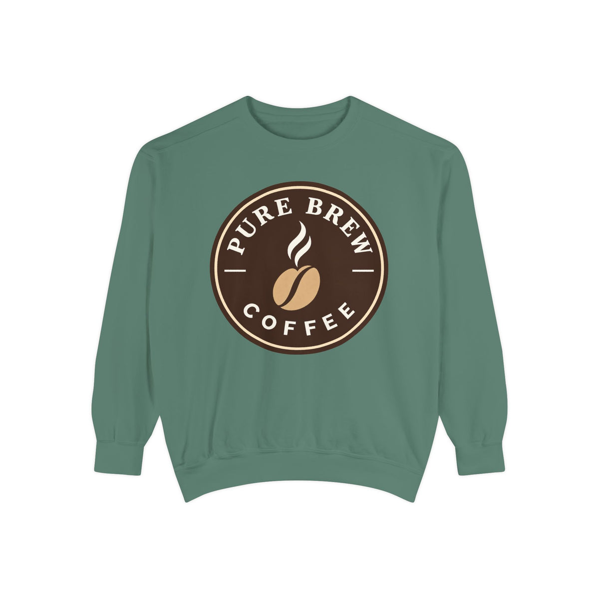 "Pure Brew Coffee" Logo Crewneck