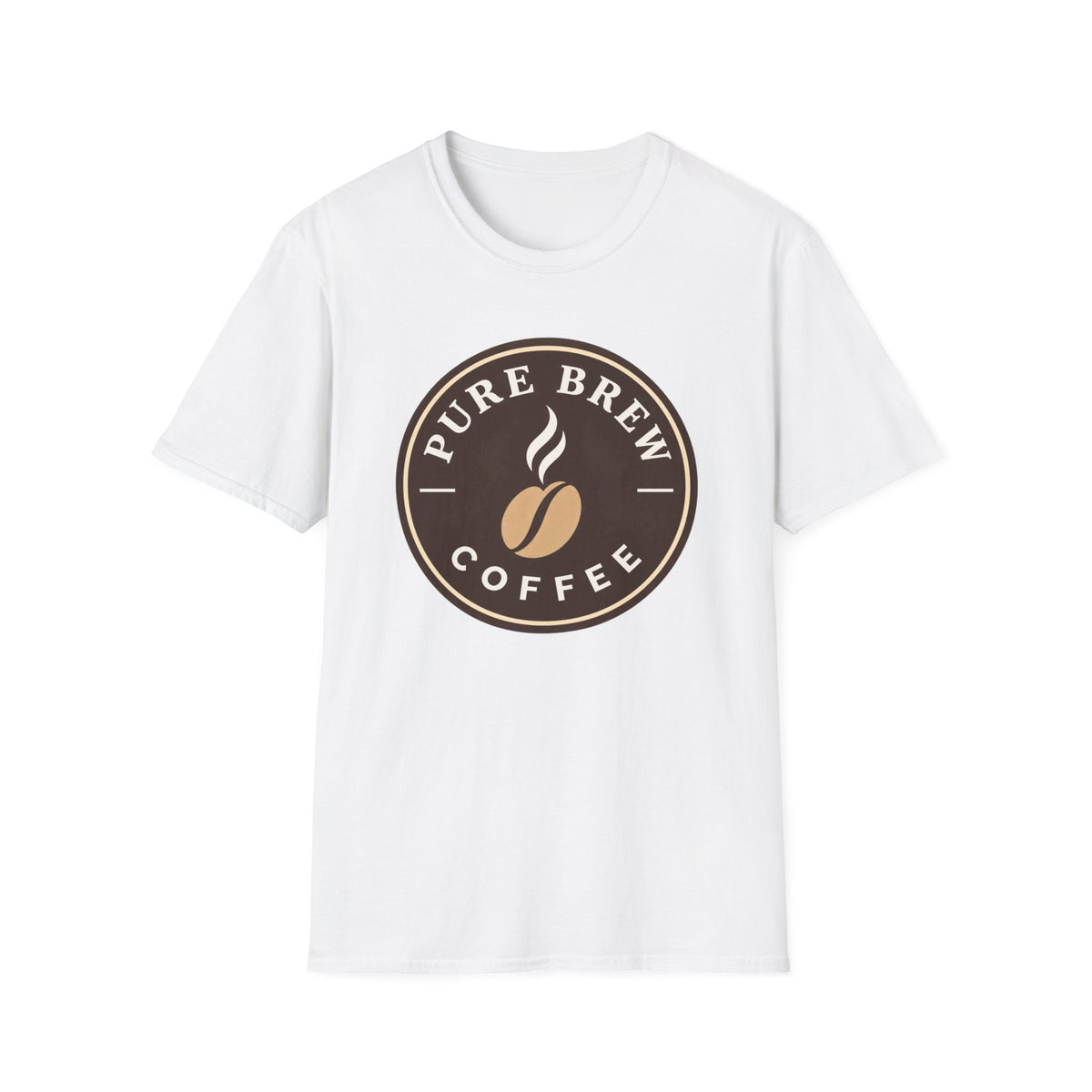 "Pure Brew Coffee" Logo Tee