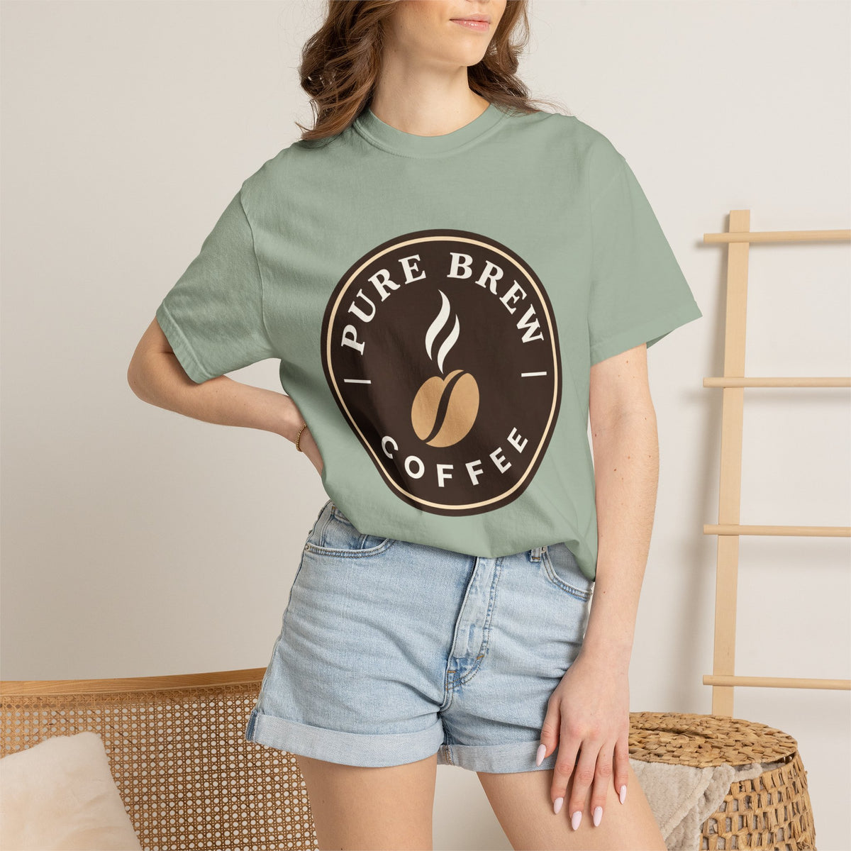 "Pure Brew Coffee" Graphic Tee