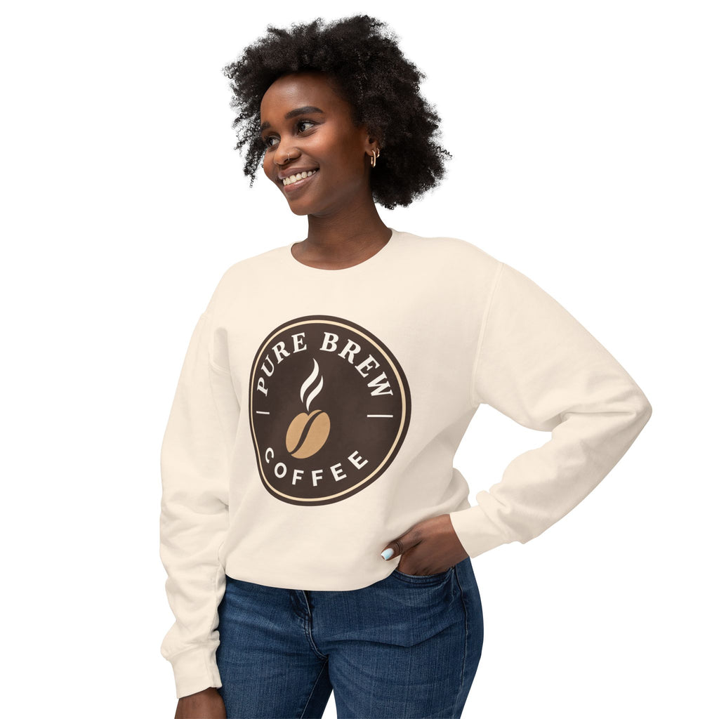 "Pure Brew Coffee" Casual Pullover