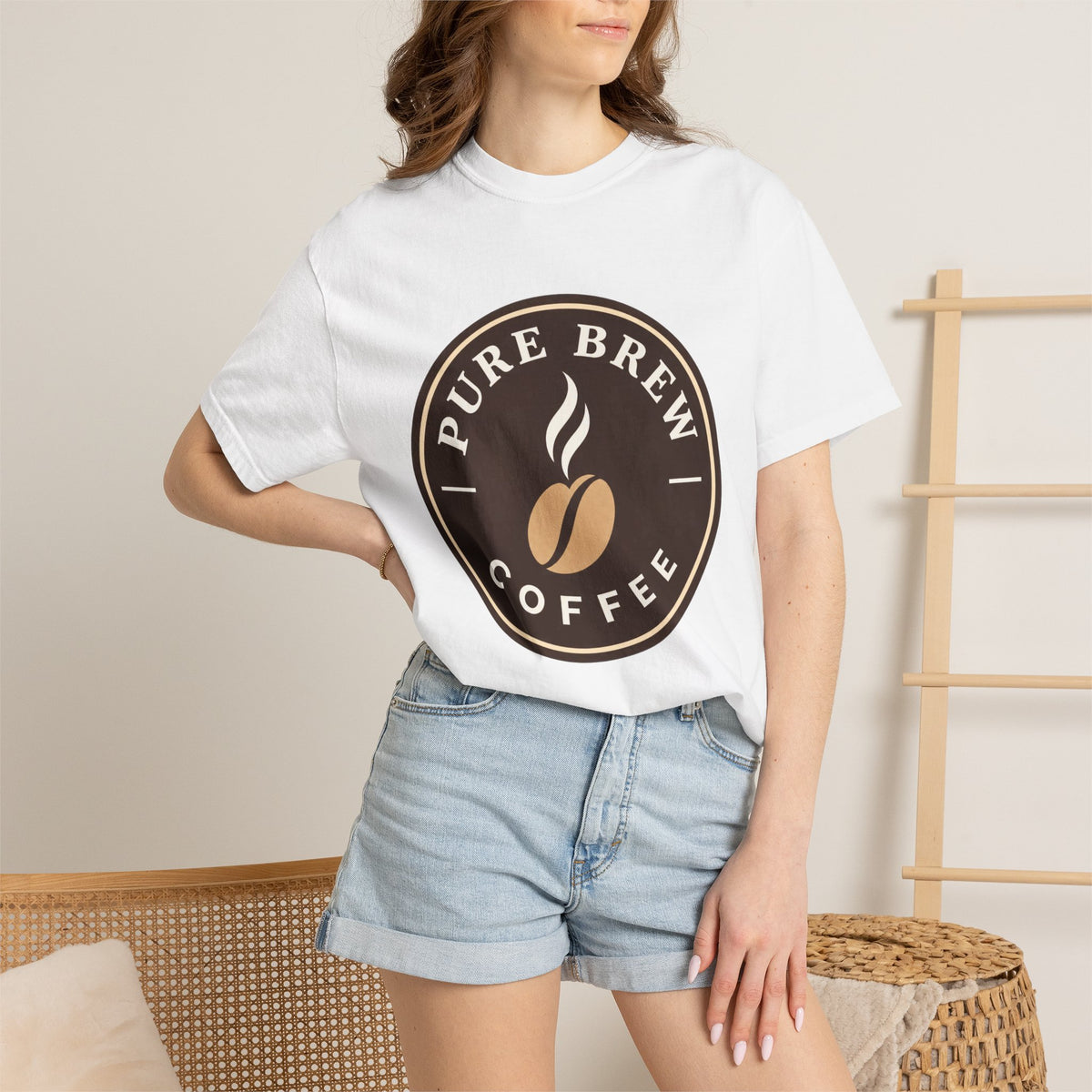 "Pure Brew Coffee" Graphic Tee