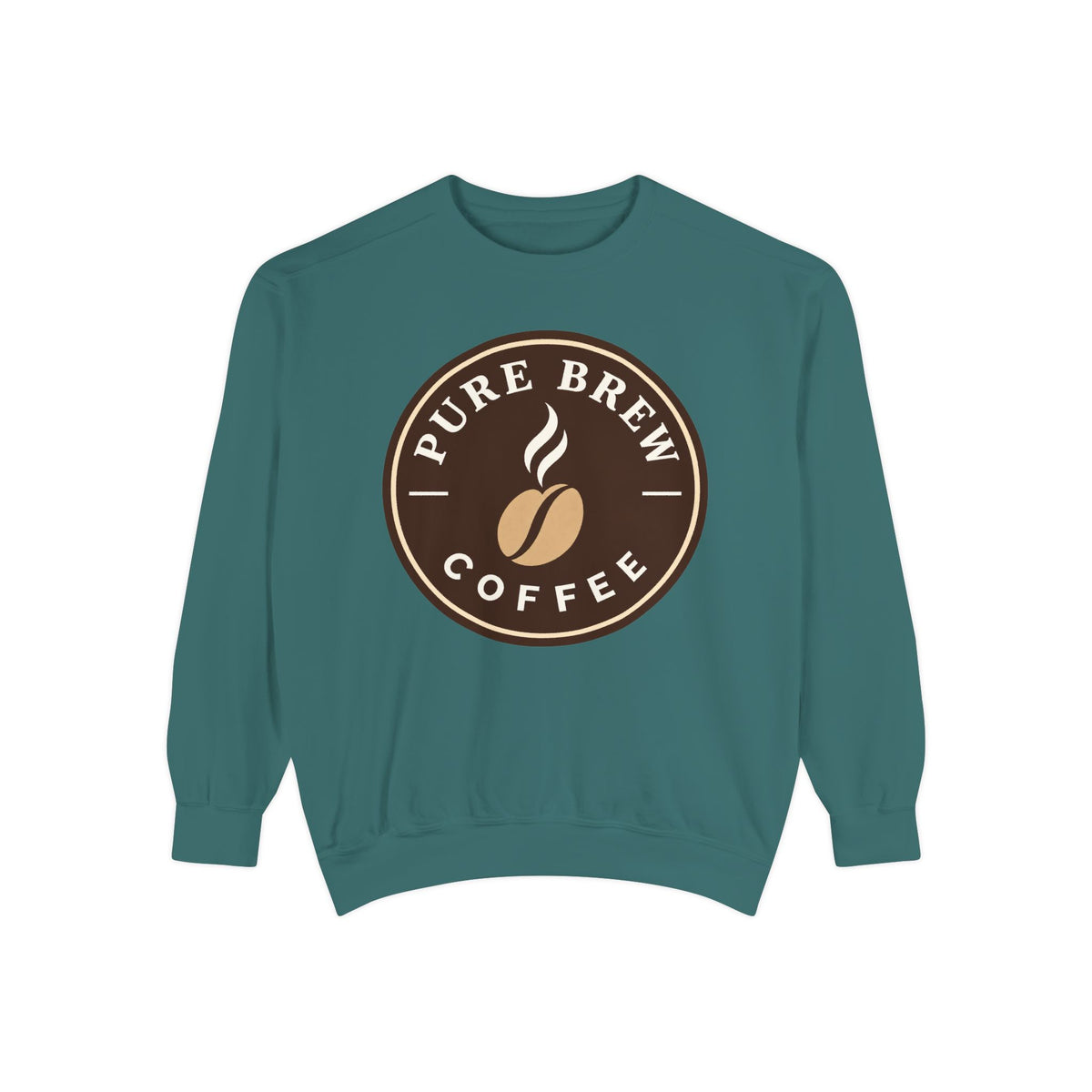 "Pure Brew Coffee" Logo Crewneck