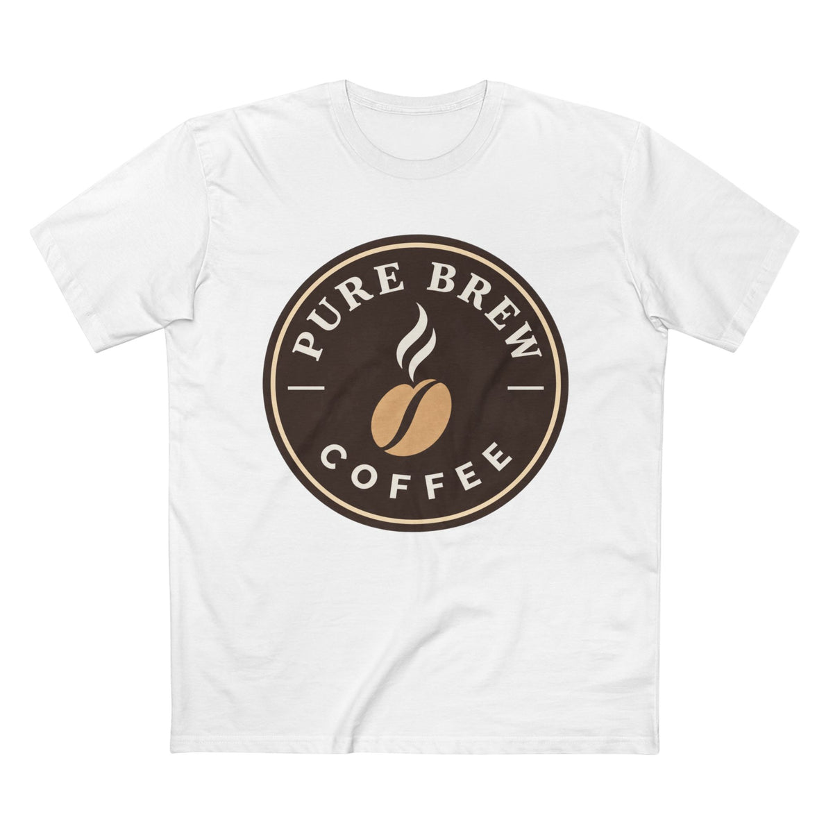 "Pure Brew Coffee" Vintage Logo Tee
