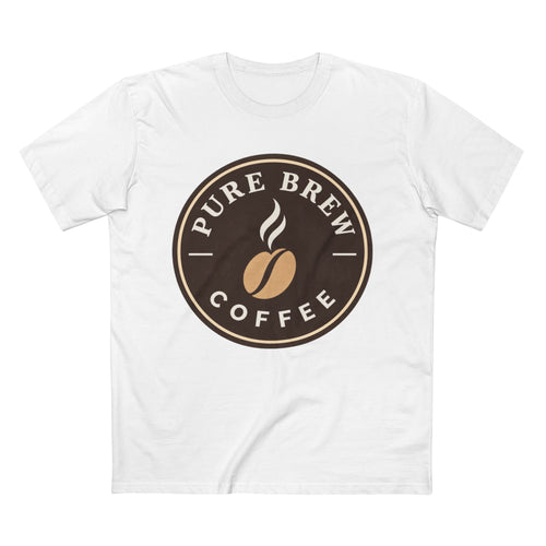 "Pure Brew Coffee" Vintage Logo Tee