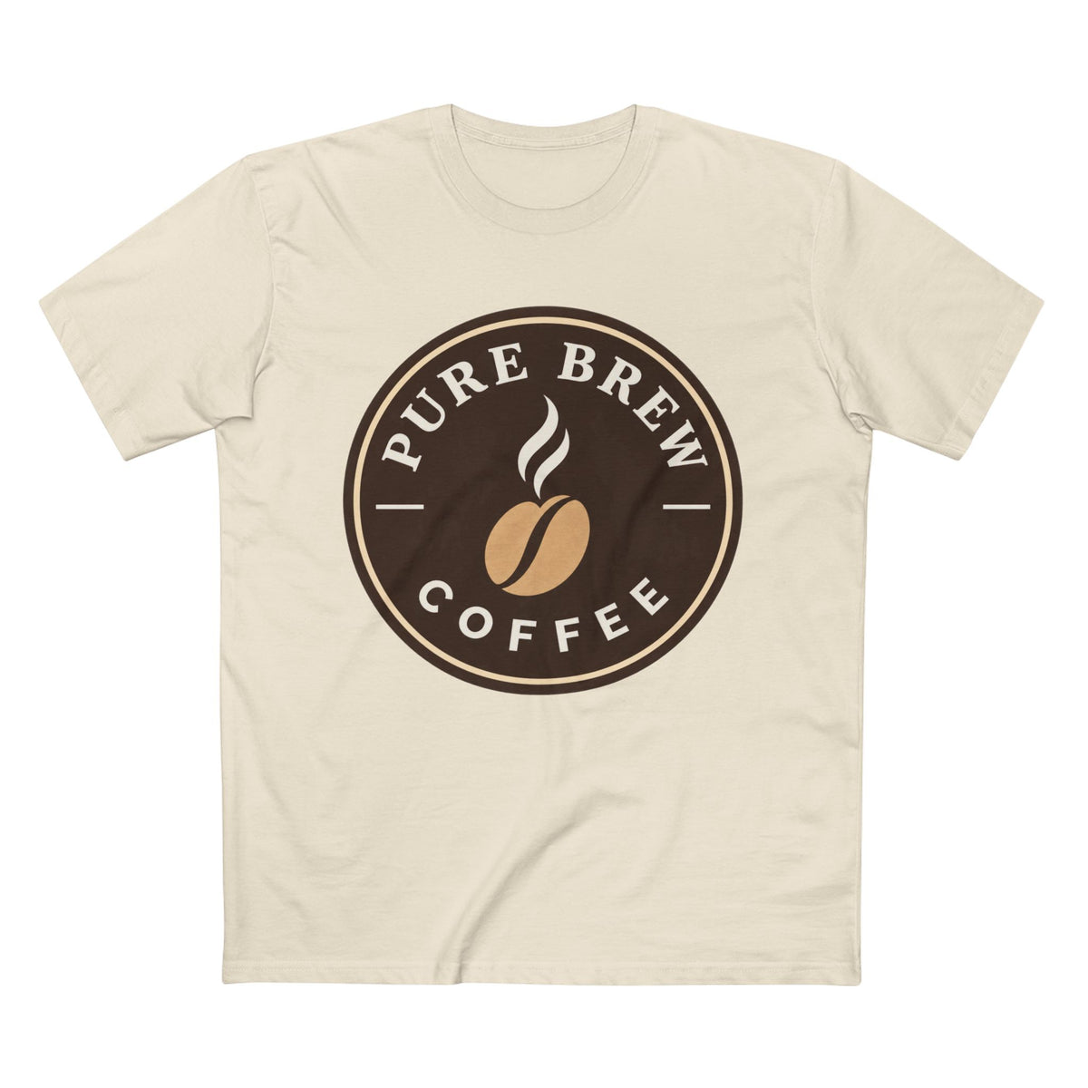"Pure Brew Coffee" Vintage Logo Tee