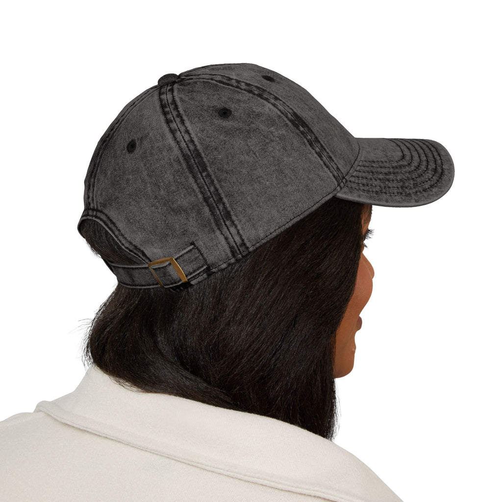 Vintage Embroidered Coffee Logo Cap