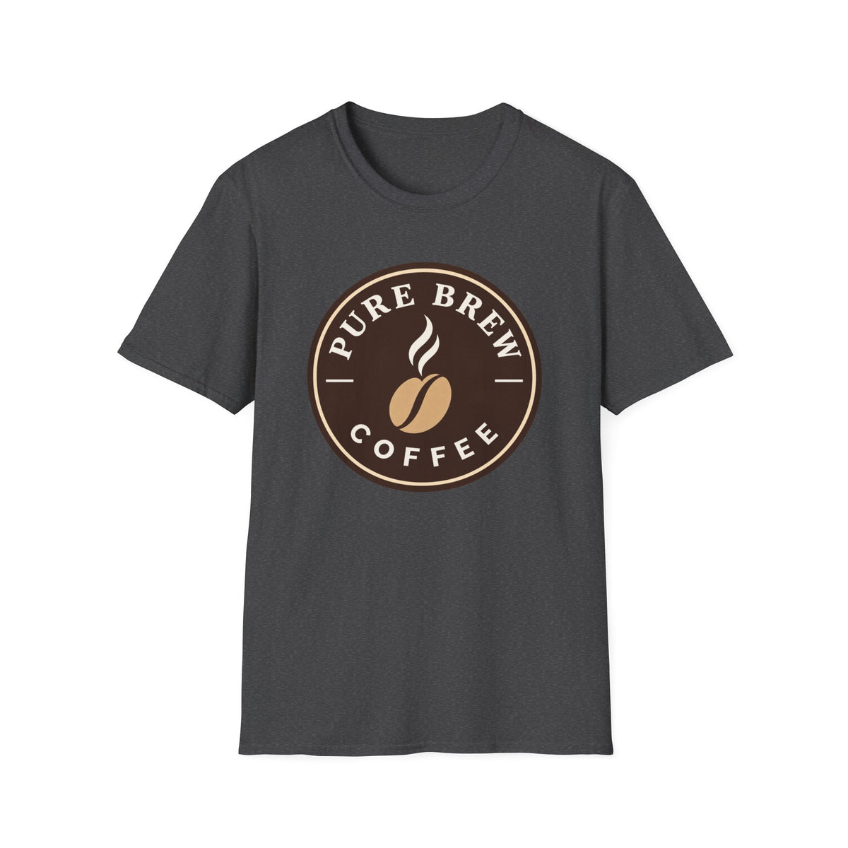 "Pure Brew Coffee" Logo Tee
