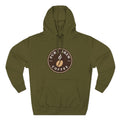 'Pure Brew Coffee' Emblem Fleece Hoodie