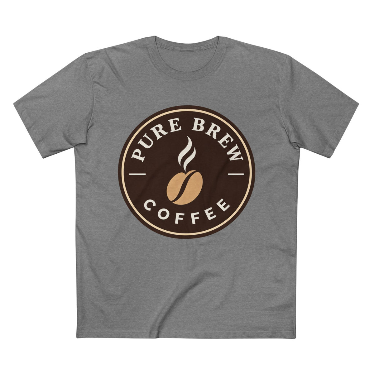 "Pure Brew Coffee" Vintage Logo Tee