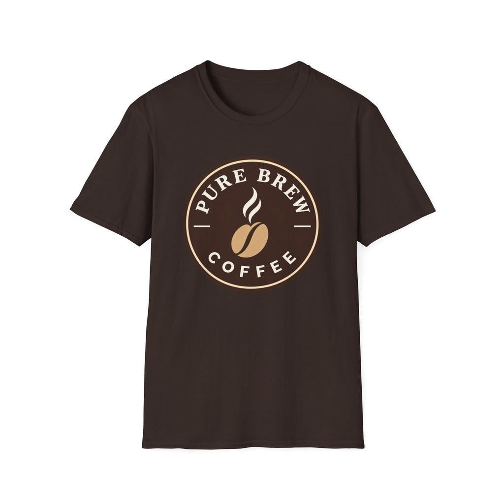 "Pure Brew Coffee" Logo Tee