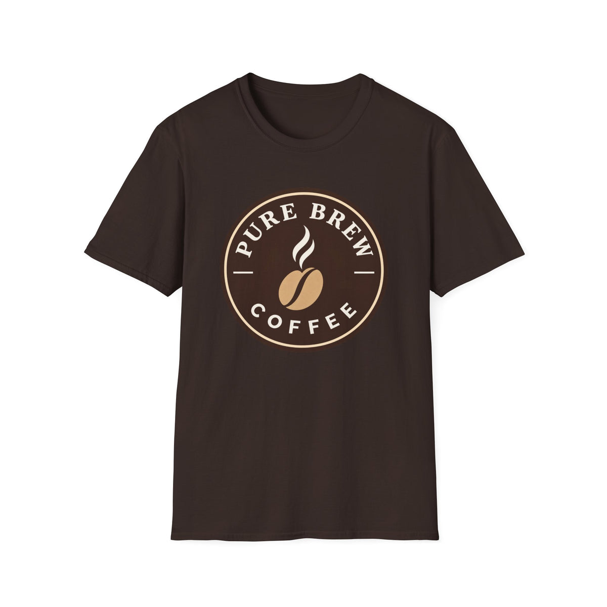 "Pure Brew Coffee" Logo Tee