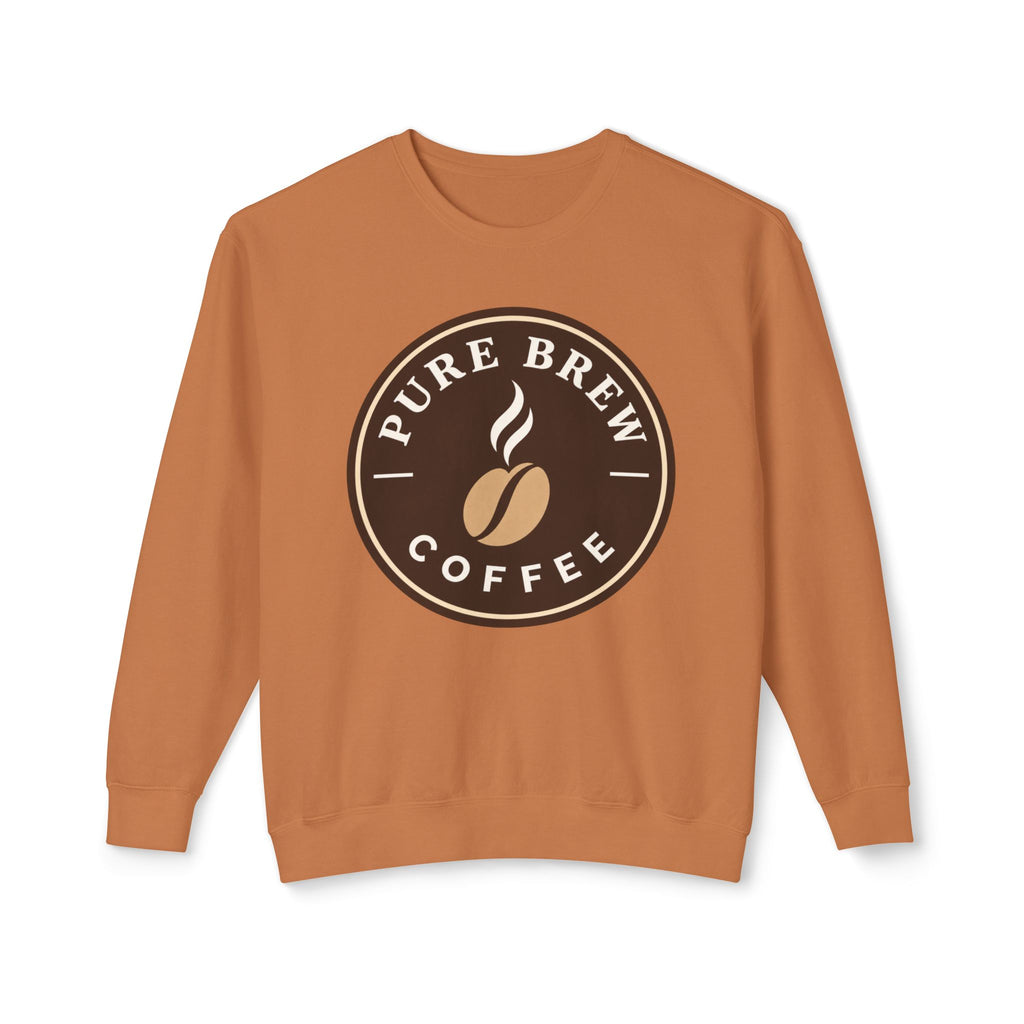 "Pure Brew Coffee" Casual Pullover