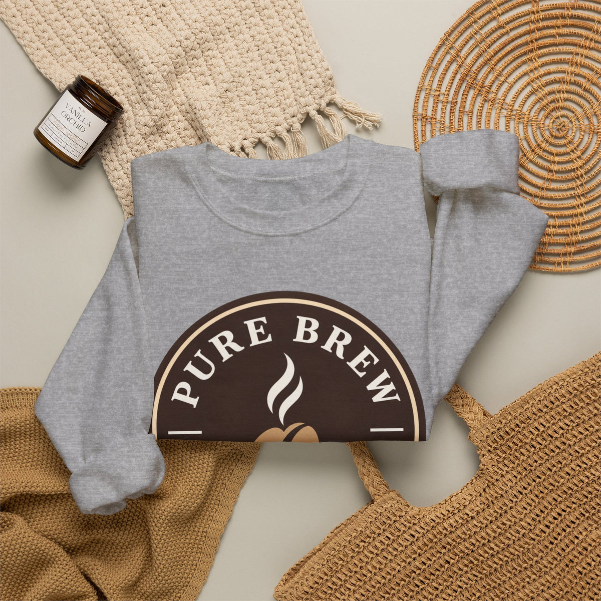 "Pure Brew Coffee" Crewneck