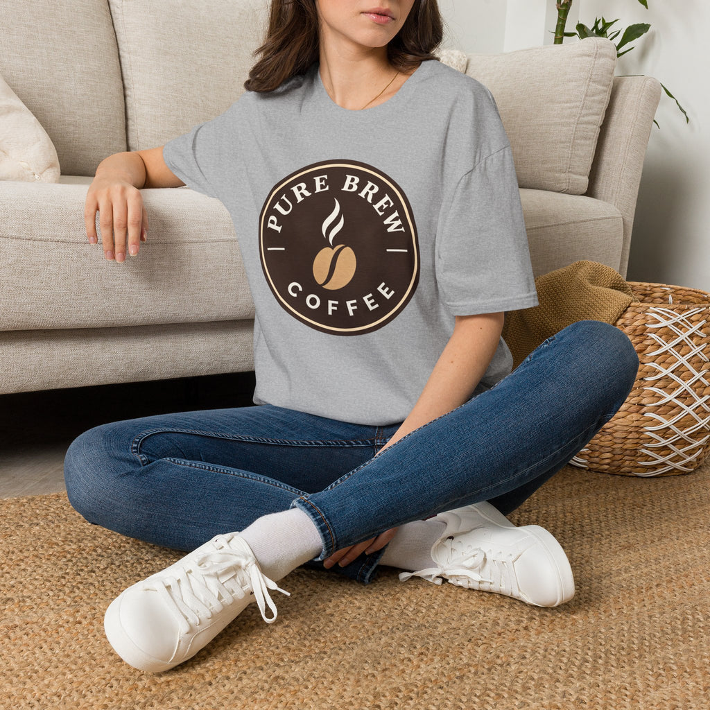 "Pure Brew Coffee" Logo Tee
