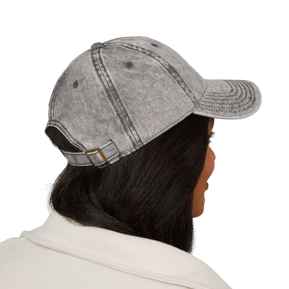 Vintage Embroidered Coffee Logo Cap