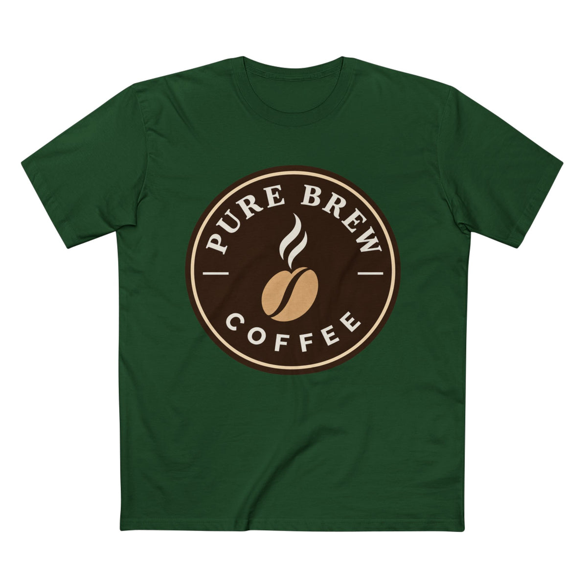 "Pure Brew Coffee" Vintage Logo Tee