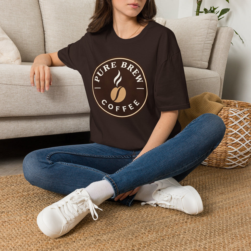 "Pure Brew Coffee" Logo Tee