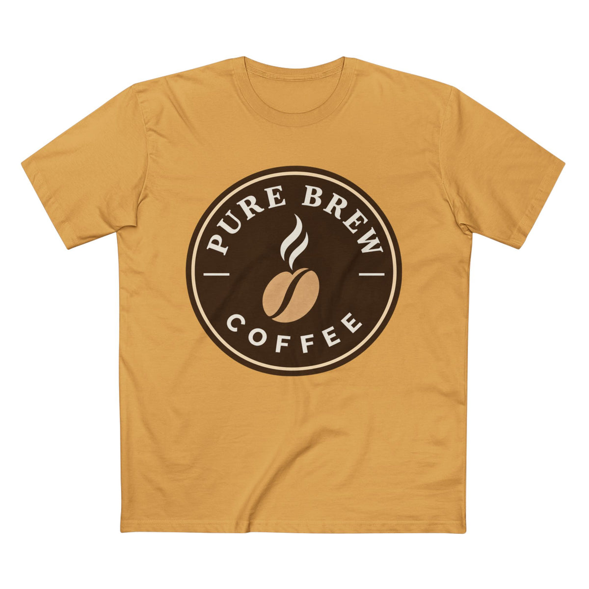 "Pure Brew Coffee" Vintage Logo Tee