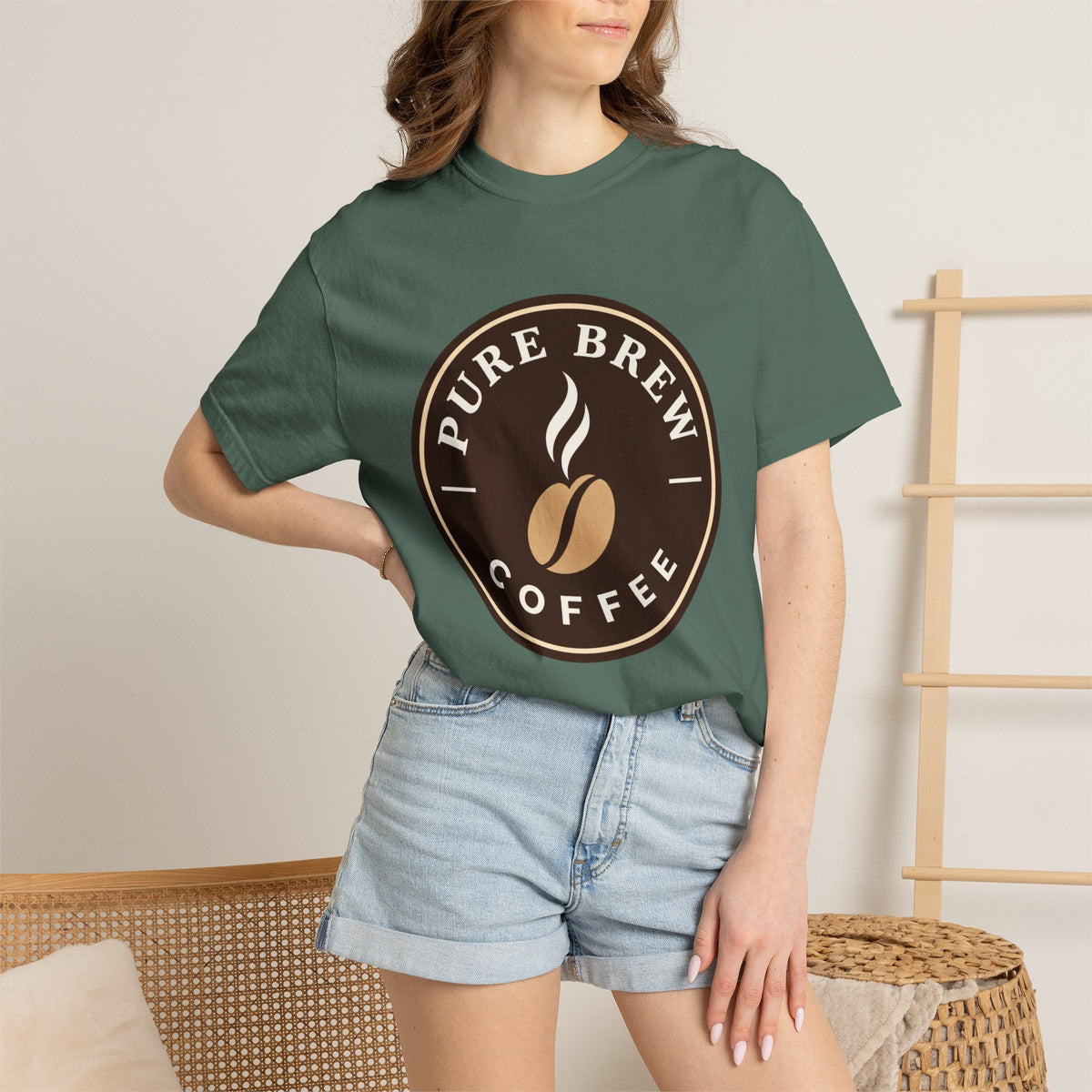 "Pure Brew Coffee" Graphic Tee