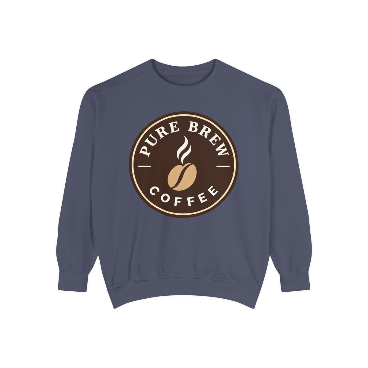 "Pure Brew Coffee" Logo Crewneck