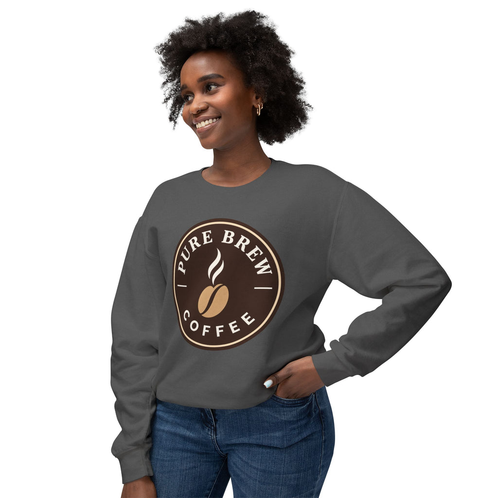"Pure Brew Coffee" Casual Pullover